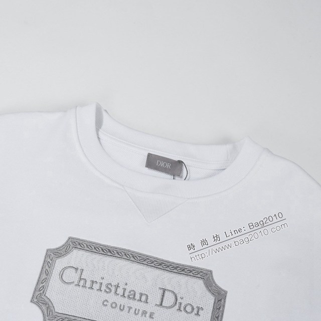Dior專櫃迪奧2023FW新款刺繡衛衣 男女同款 tzy2949
